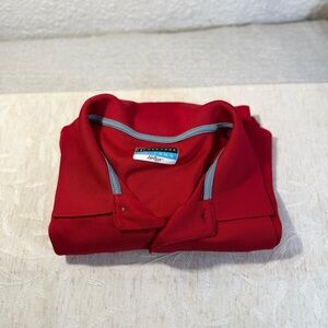 PGA Tour Airflux Men’s Golf Polo Shirt Size XL Red